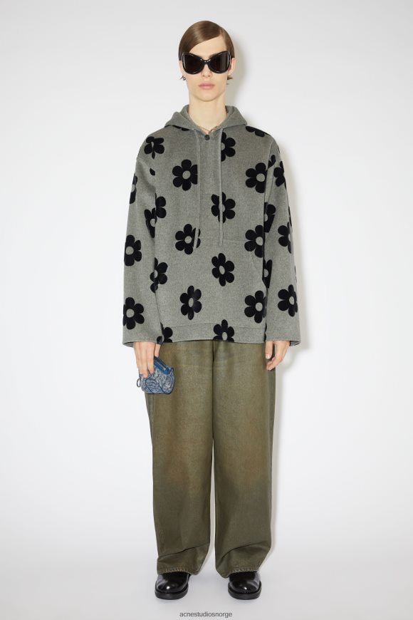 Acne Studios monogram mikropose N2PP4F558 tilbehør denim blå