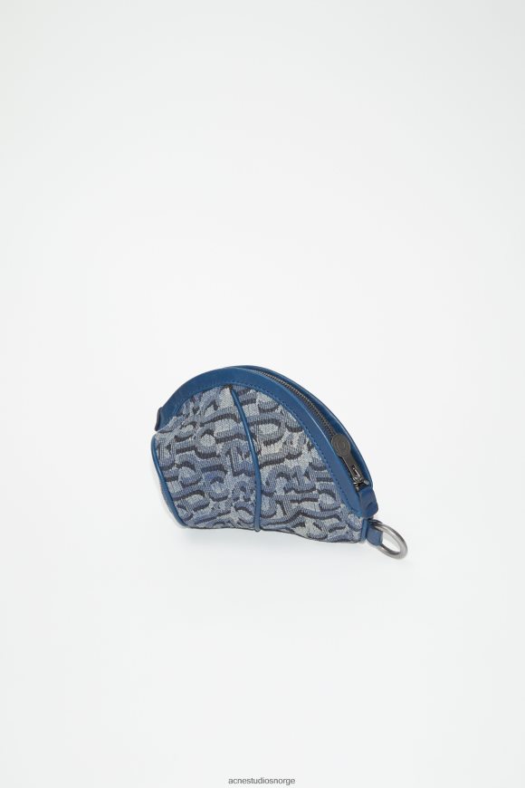 Acne Studios monogram mikropose N2PP4F558 tilbehør denim blå