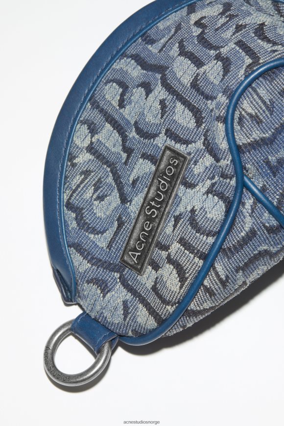 Acne Studios monogram mikropose N2PP4F558 tilbehør denim blå