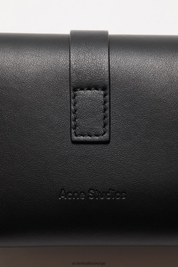 Acne Studios musubi foldet lommebok N2PP4F490 tilbehør svart
