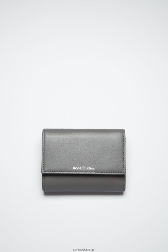 Acne Studios sammenfoldet lommebok N2PP4F596 tilbehør mørk grå