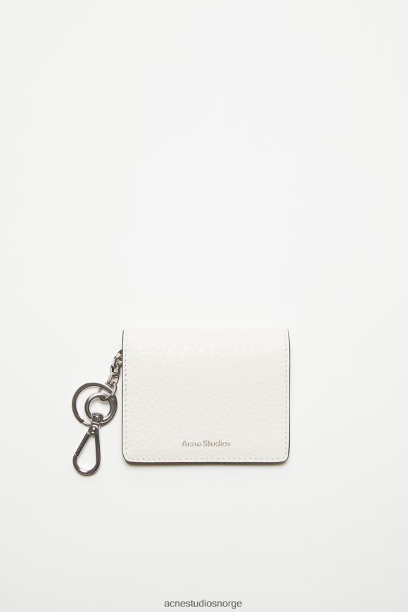 Acne Studios sammenfoldet lommebok i skinn N2PP4F822 tilbehør hvit