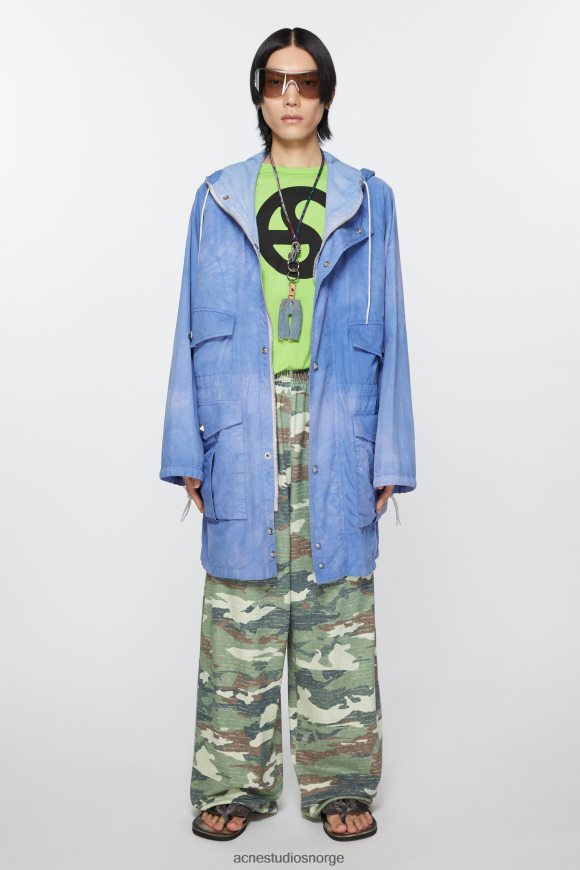 Acne Studios denim sjarm nøkkelring N2PP4F759 tilbehør lyse blå