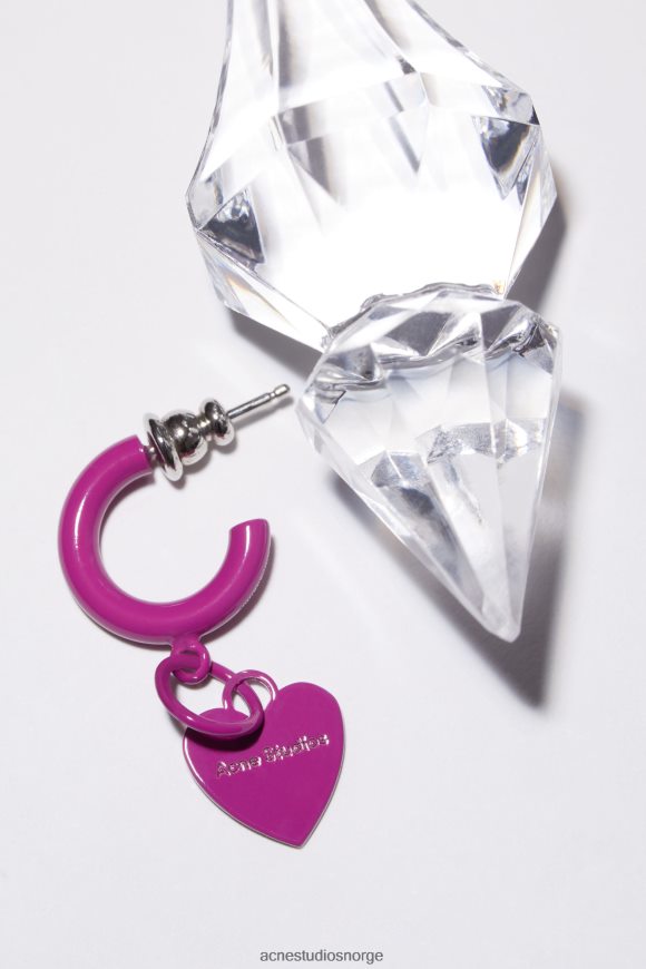 Acne Studios lysekrone sjarmøredobber N2PP4F855 tilbehør rosa