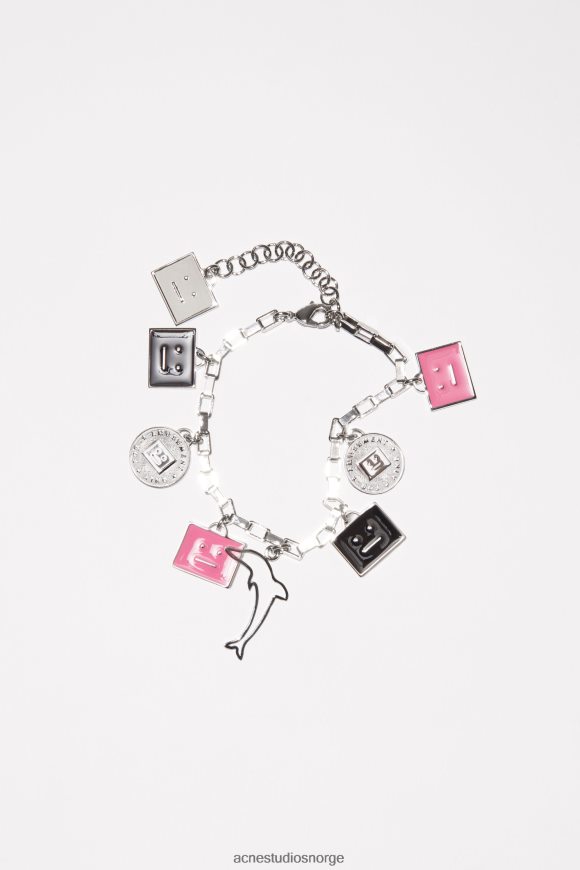 Acne Studios sjarm armbånd N2PP4F685 tilbehør sølv