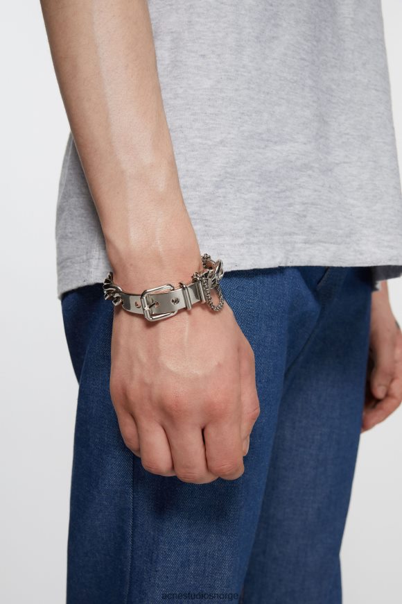 Acne Studios spenne kjede armbånd N2PP4F674 tilbehør sølv