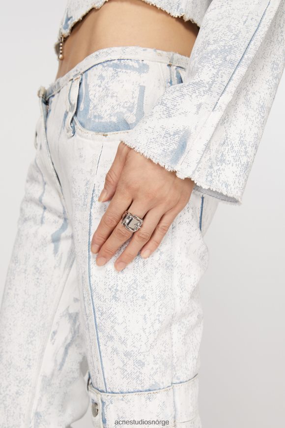 Acne Studios spenne ring N2PP4F676 tilbehør sølv