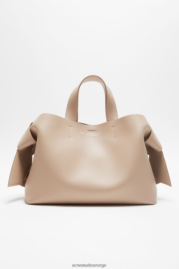 Acne Studios musubi midi tote N2PP4F463 tilbehør taupe beige