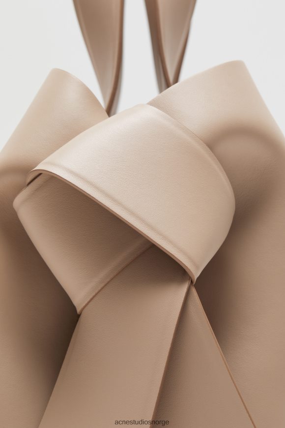 Acne Studios musubi midi tote N2PP4F463 tilbehør taupe beige