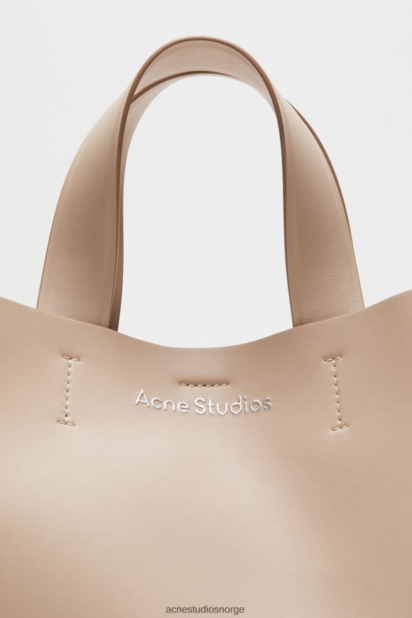 Acne Studios musubi midi tote N2PP4F463 tilbehør taupe beige