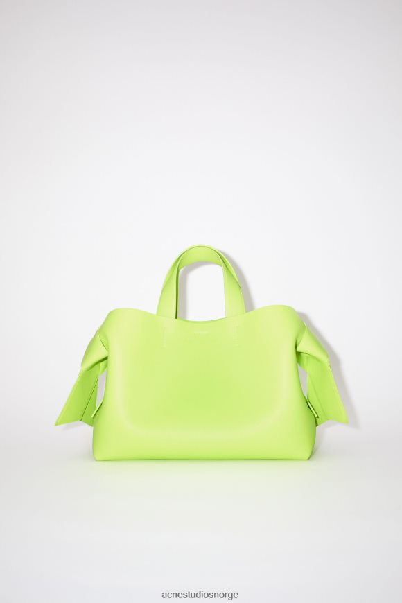 Acne Studios musubi midi tote N2PP4F740 tilbehør lime grønn