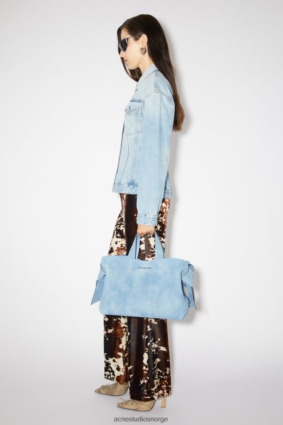Acne Studios musubi midi tote N2PP4F764 tilbehør lyse blå
