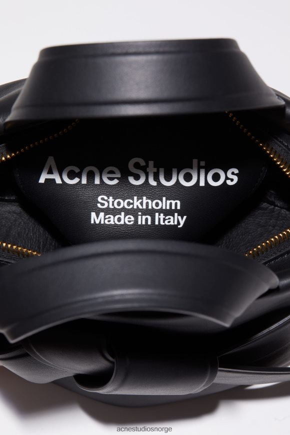 Acne Studios musubi mikro veske N2PP4F512 tilbehør svart