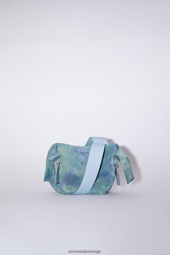 Acne Studios musubi mikro veske N2PP4F539 tilbehør multi blå