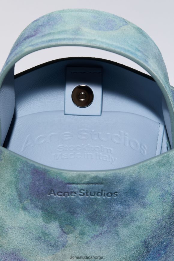 Acne Studios musubi mikro veske N2PP4F539 tilbehør multi blå