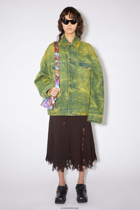 Acne Studios musubi mikro veske N2PP4F639 tilbehør brun/lilla