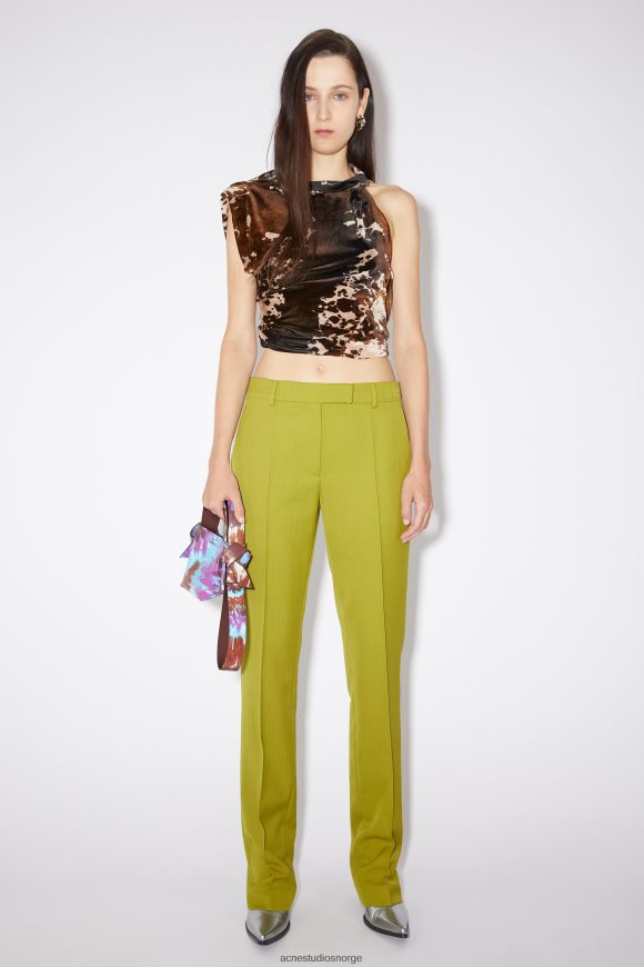 Acne Studios musubi mikro veske N2PP4F639 tilbehør brun/lilla