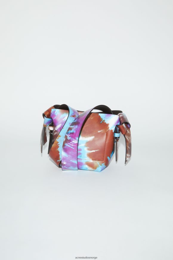 Acne Studios musubi mikro veske N2PP4F639 tilbehør brun/lilla