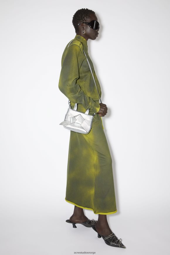 Acne Studios musubi mikro veske N2PP4F687 tilbehør sølv