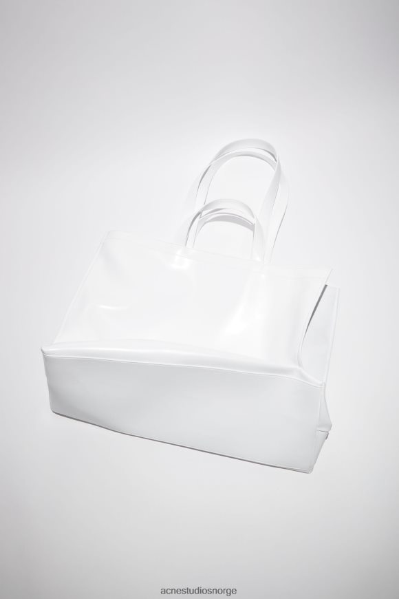 Acne Studios skulderveske med logo N2PP4F829 tilbehør hvit