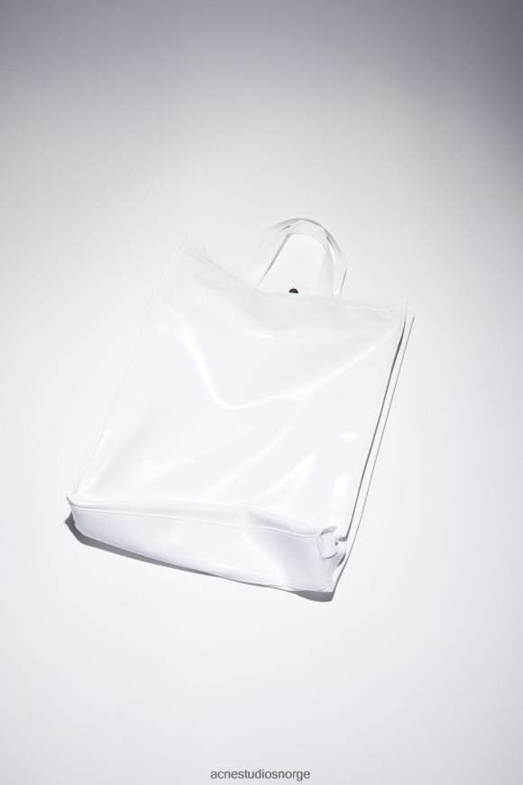 Acne Studios veske med logo N2PP4F831 tilbehør hvit